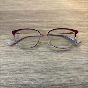 Calvin Klein Eyeglasses Frames CK18108 Rose Gold Cat Eye Full Rim 50-15-135